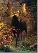 Albert Bierstadt In the Forest oil painting on canvas
